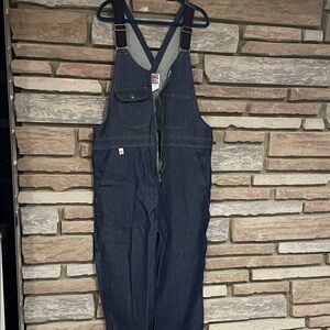 Big Bill Men's Dark Blue Denim Overalls